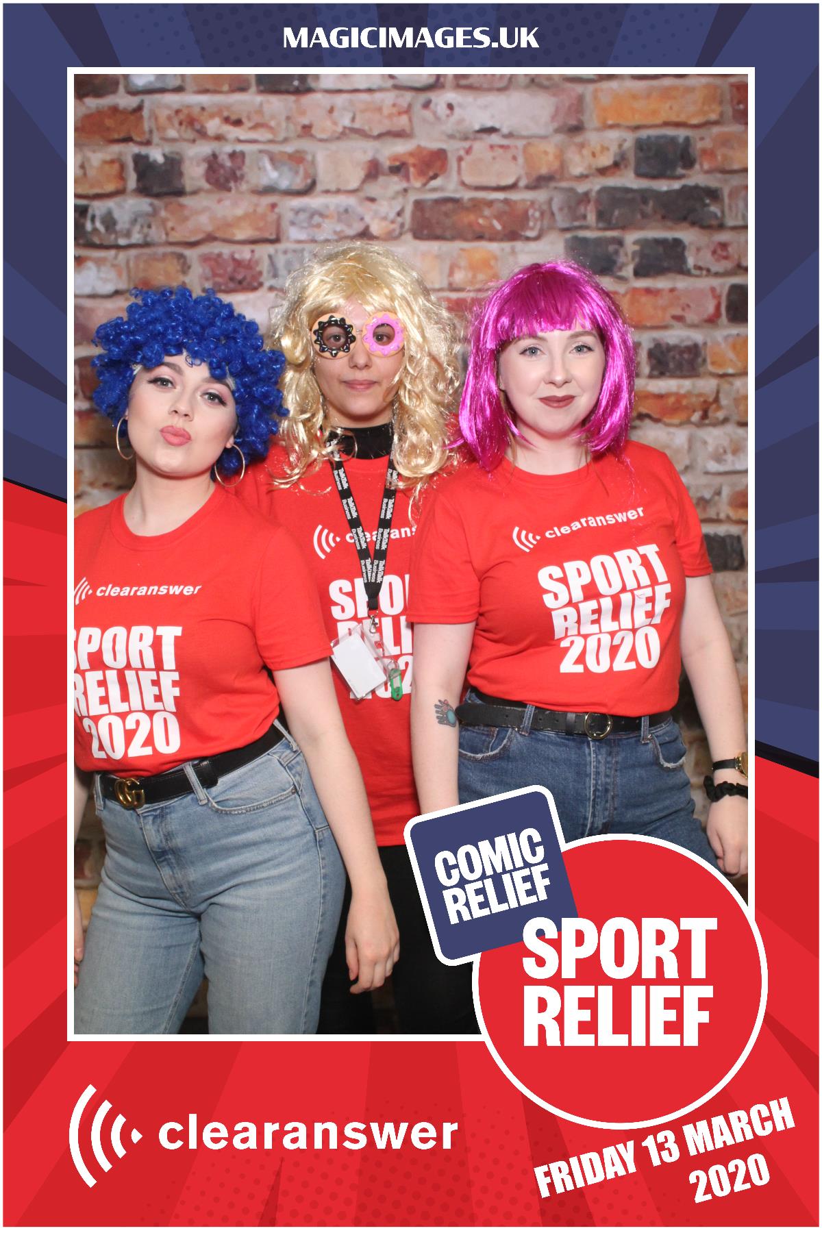 Clear Answer Sport Relief | View more photos from the event at gallery.magicimages.uk/u/MagicImages/Clear-Answer-Sport-Relief